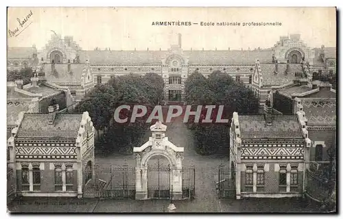 Cartes postales Armentieres Ecole Nationale Professionnelle