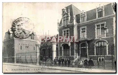 Cartes postales Hazebrouck La Sous Prefecture