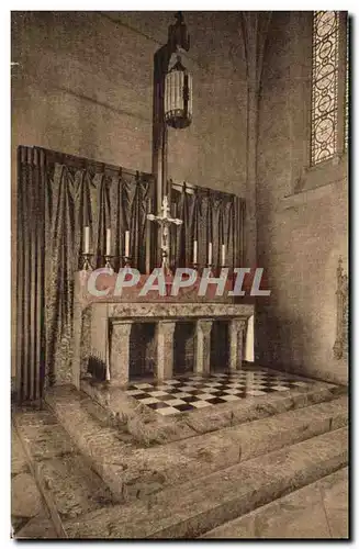 Ansichtskarte AK Eglise Abbatiale St Pierre D Solesmes Le Maitre Autel