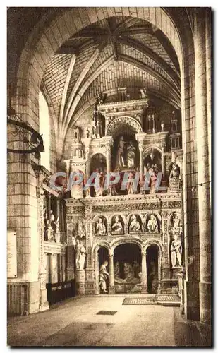 Cartes postales Les Saints De Solesmes La Chapelle de Notre Dome Transept de Gauche