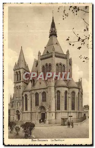 Ansichtskarte AK Bonsecours La Basilique