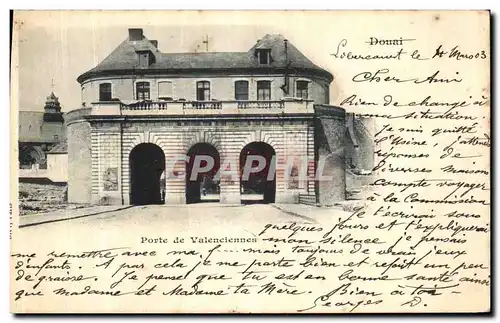 Cartes postales Douai Porte de Valenciennes