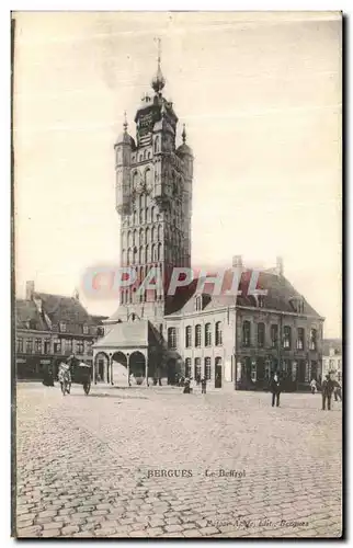 Cartes postales Bergues Le Beffroi