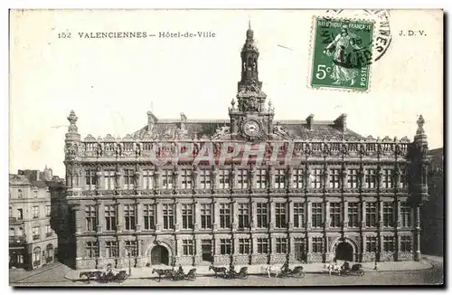 Cartes postales Valenciennes Hotel de Ville