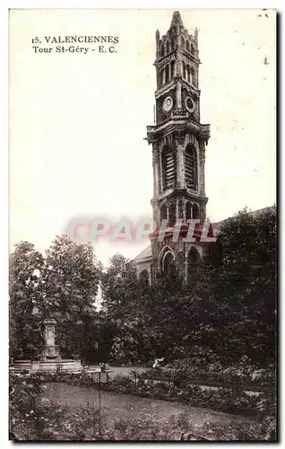 Cartes postales Valenciennes Tour St Grey