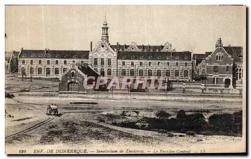 Ansichtskarte AK Dunkerque Sanatorium de Zuydcoote Le pavillon Central