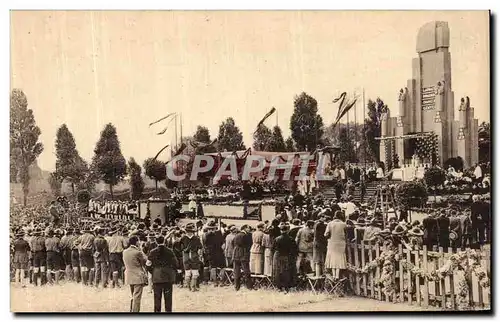 Cartes postales Lille Cinquantenaire des congres eucharistiquues internationaux Cardinal Liegart Messe pontifica