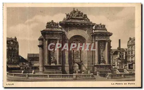 Cartes postales Lille La Porte De Paris