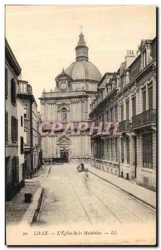 Cartes postales Lille L Eglise de la Madeleine