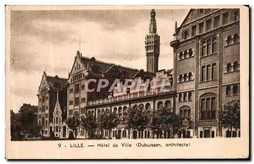 Cartes postales Lille Hotel de Ville