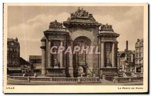 Cartes postales Lille La Porte de Paris