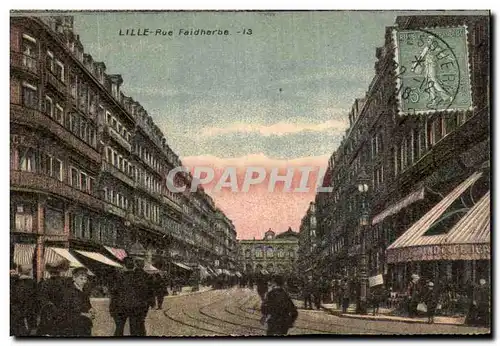 Cartes postales Lille Rue Faidherbe