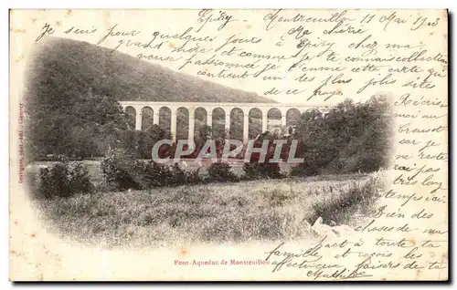 Cartes postales Montreuillon Pont Aqueduc