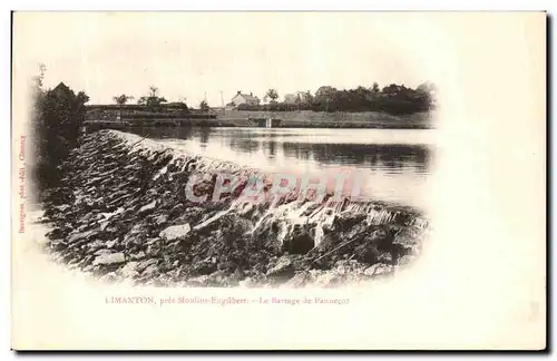 Cartes postales Limanton Pres Moulins Engilbert Le Barrage de Pannecot