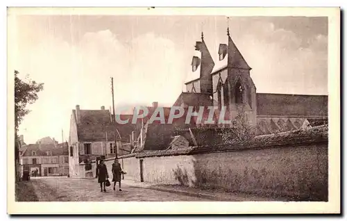 Cartes postales Varzy Route d Auxerre