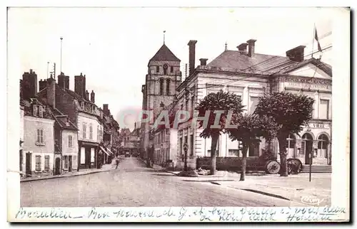 Ansichtskarte AK Cosne Hotel de Ville Eglise St Jacques