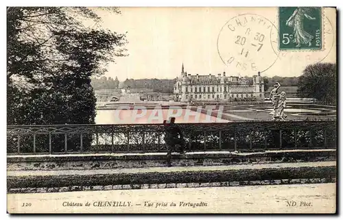 Cartes postales Chantilly Vue Prise du Vertugadin