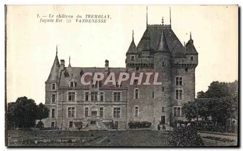 Cartes postales La Chateau du Tremblay Vandenesse