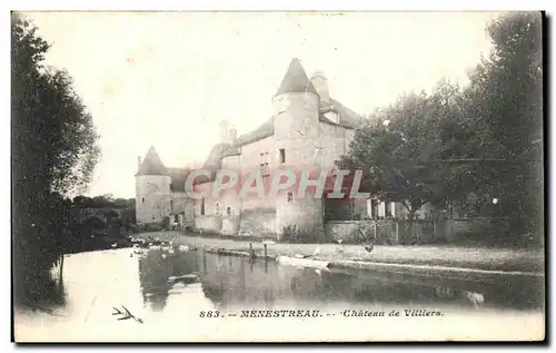 Cartes postales Le Menestreau Chateau de Villiers
