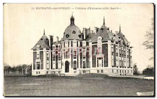 Cartes postales Entrains sur Nohain Chateau d Entrains