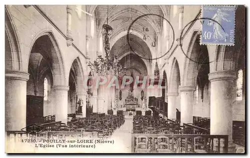 Cartes postales Pouilly sur Loire L Eglise