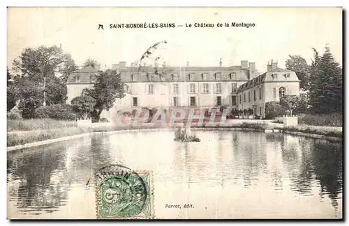 Cartes postales St Honore les Bains Le Chateau de la Montagne