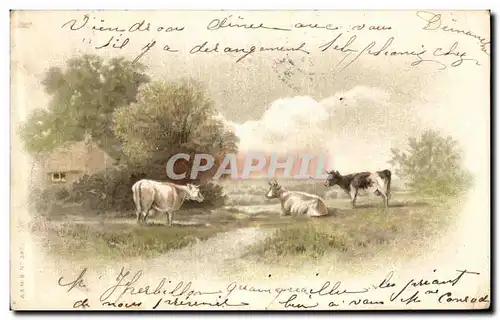 Cartes postales Vaches