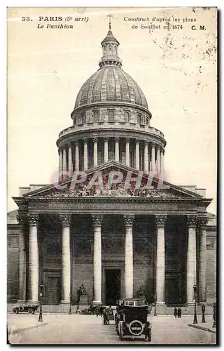 Cartes postales Paris Le Pantheon