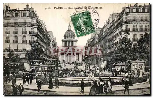 Cartes postales Paris Rue Soutilot et le Pantheon Montrouge Gare de l est