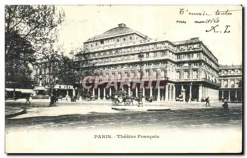 Cartes postales Paris Theatre Francais