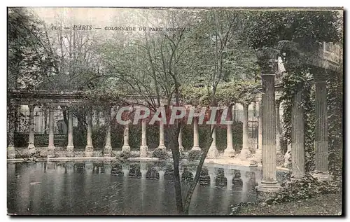 Ansichtskarte AK Paris Colonnade du parc Monceau