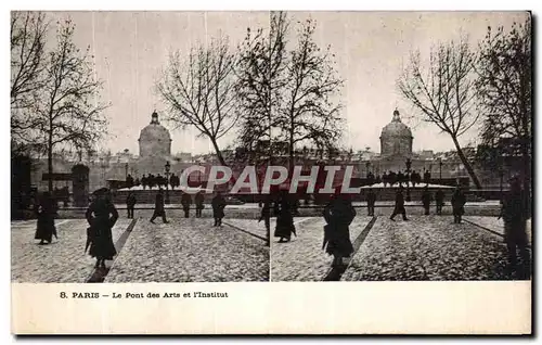 Ansichtskarte AK Paris Le Pont des Arts et I Institut