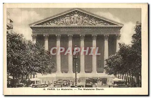 Cartes postales Paris La Madeleine