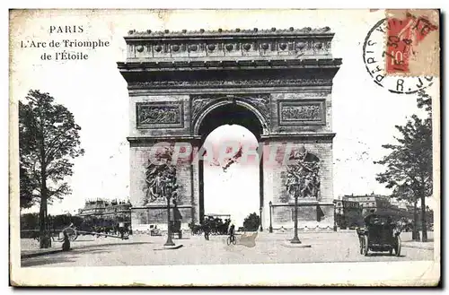 Cartes postales Paris L Arc de Triomphe de L Etoile