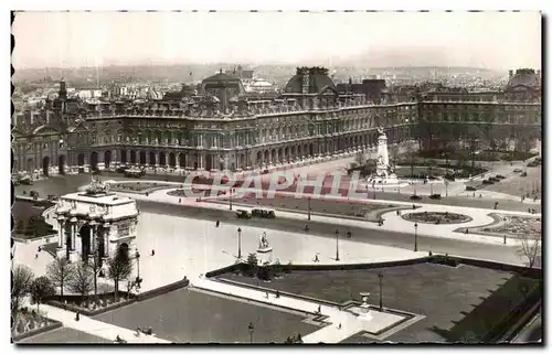 Cartes postales moderne Paris Place du Carrousel Louvre