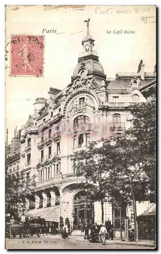 Cartes postales Paris Le Cafe Riche