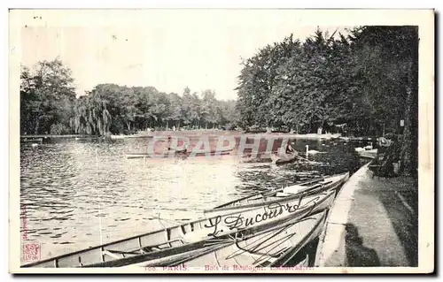 Ansichtskarte AK Paris Bois de Boulogne Embarcadere