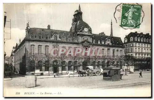 Ansichtskarte AK Rouen La Bourse