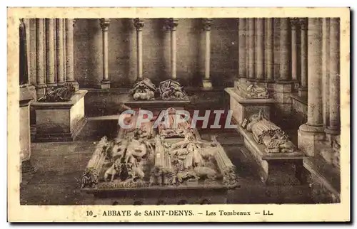 Ansichtskarte AK Abbaye de Saint Denis Les Tombeaux