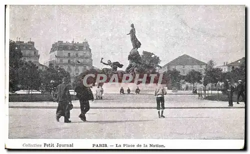 Ansichtskarte AK Paris La Place de la Nation