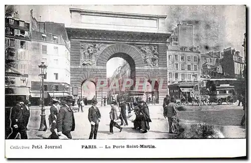 Cartes postales Paris La Portes Saint Martin