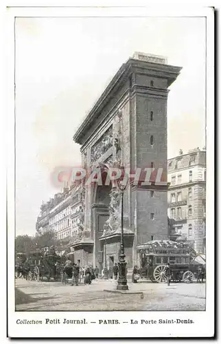 Cartes postales Collection Petit Journal Paris La Porte Saint Denis