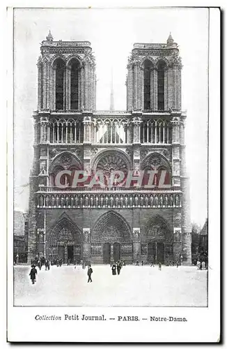 Cartes postales Collection Petit Journal Paris Notre Dame