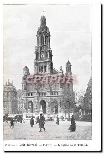 Cartes postales Collection Petit Journal Paris L Eglise de la Trinite