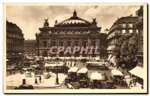 Cartes postales Paris en flanant Place de l Opera