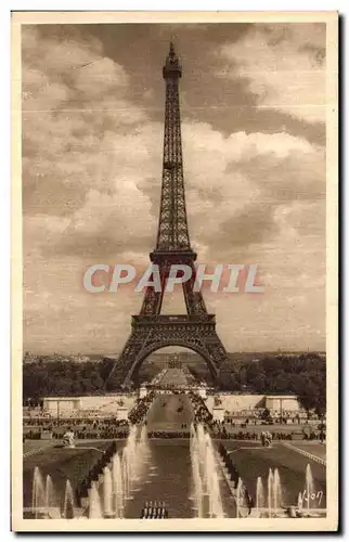 Ansichtskarte AK Paris en flanant La Tour Eiffel