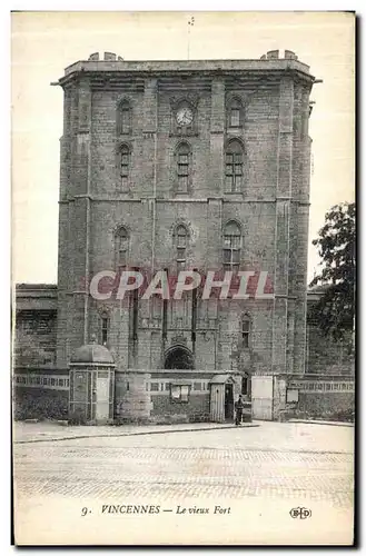 Cartes postales Paris Vincennes Le vieux Fort