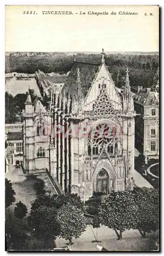 Cartes postales Vincennes La Chapelle du Chateau