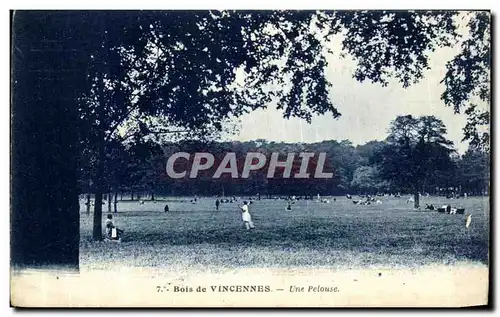 Cartes postales Vincennes Une pelouse