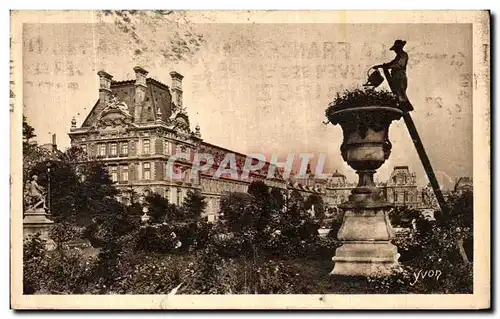 Ansichtskarte AK Paris Le pavillon de Marsan au jardin des Tuileries